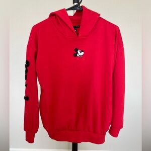 Disney Red Mickey Mouse Hoodie
